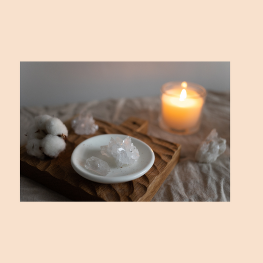 Safety Note - Crystals in Candles