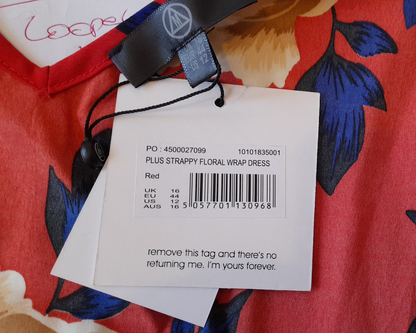 Dress - Missguided Wrap Size 10-12