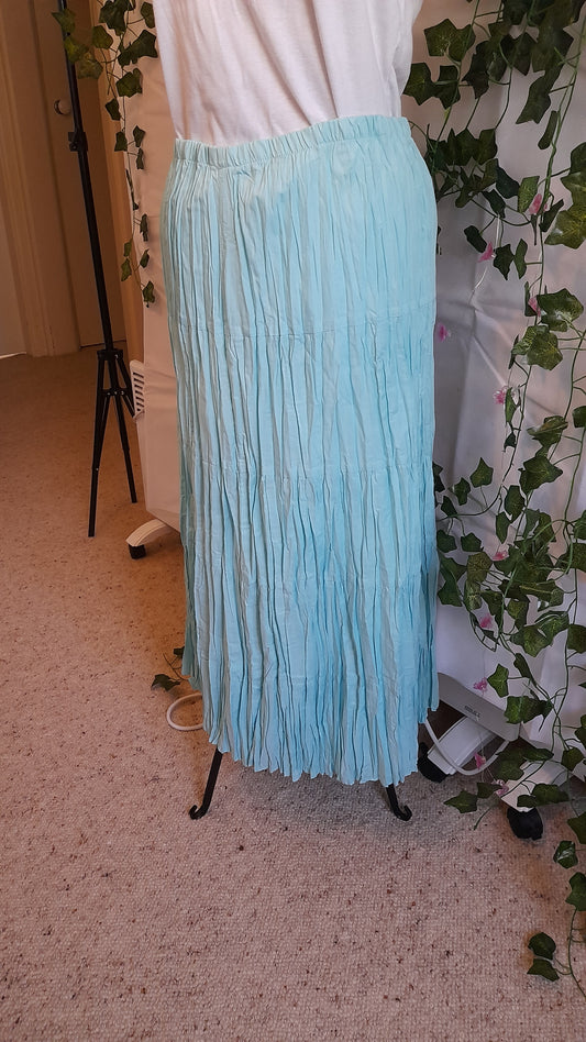Skirt - Noni Aqua Boho Size S/10