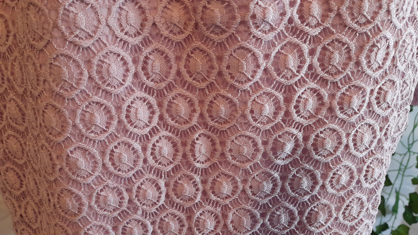 Top - Liz Jordan Pink Lace Top. Size S/10