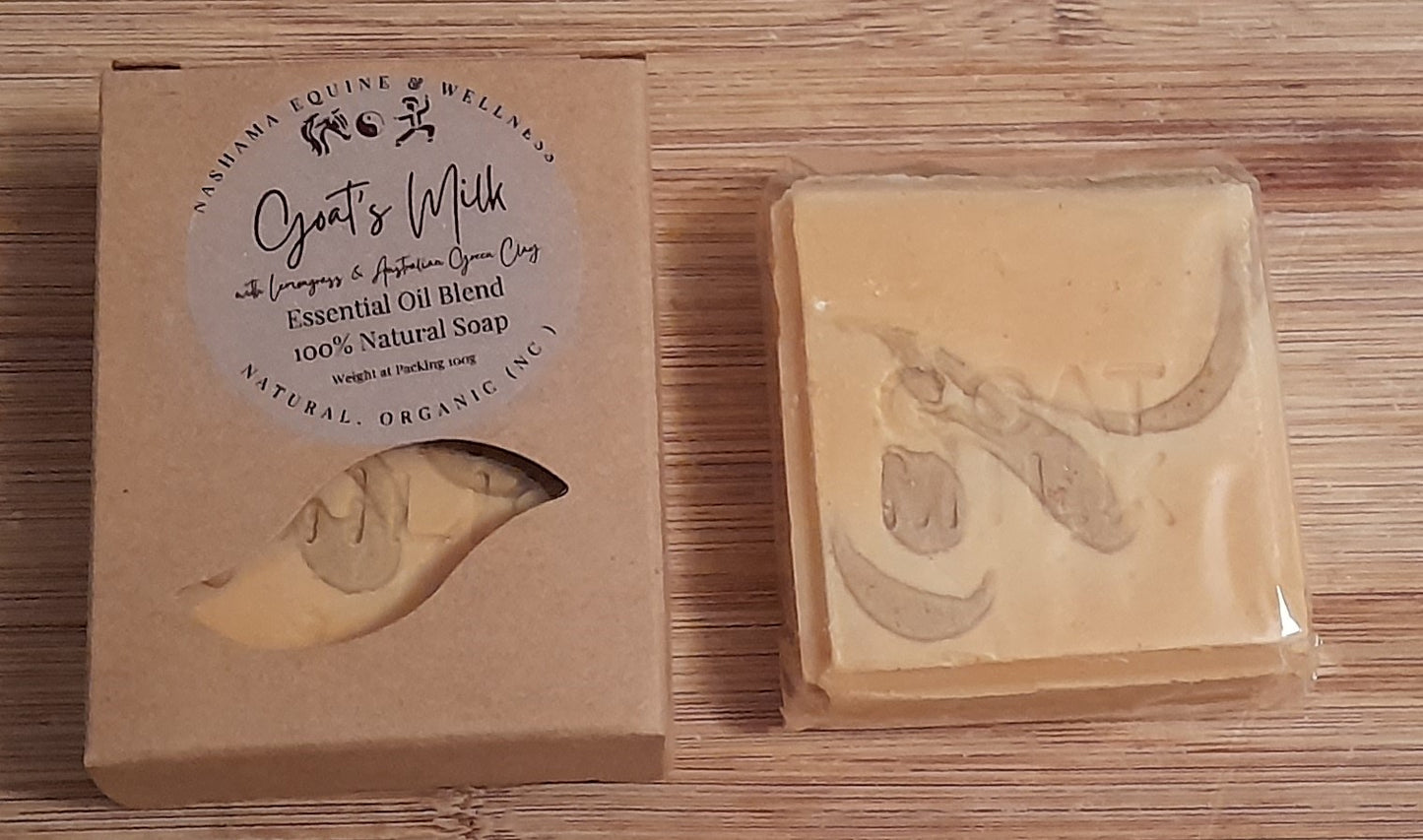 Goat's Milk with Australian Green Clay & Lemongrass Essential Oil Soap