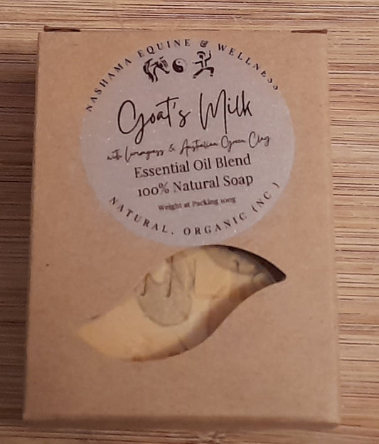 Goat's Milk with Australian Green Clay & Lemongrass Essential Oil Soap