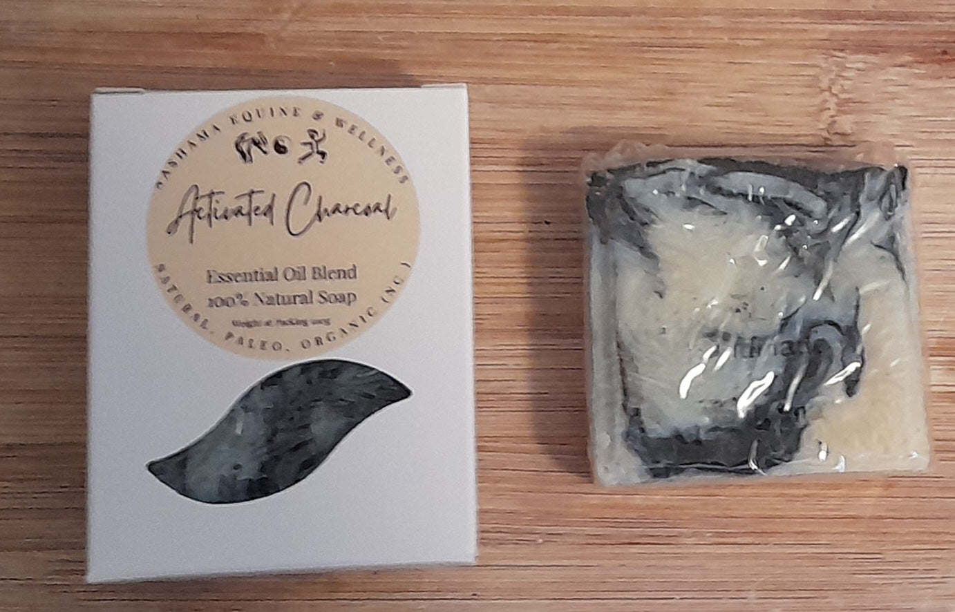 Activated Charcoal Unscented Paleo Soap