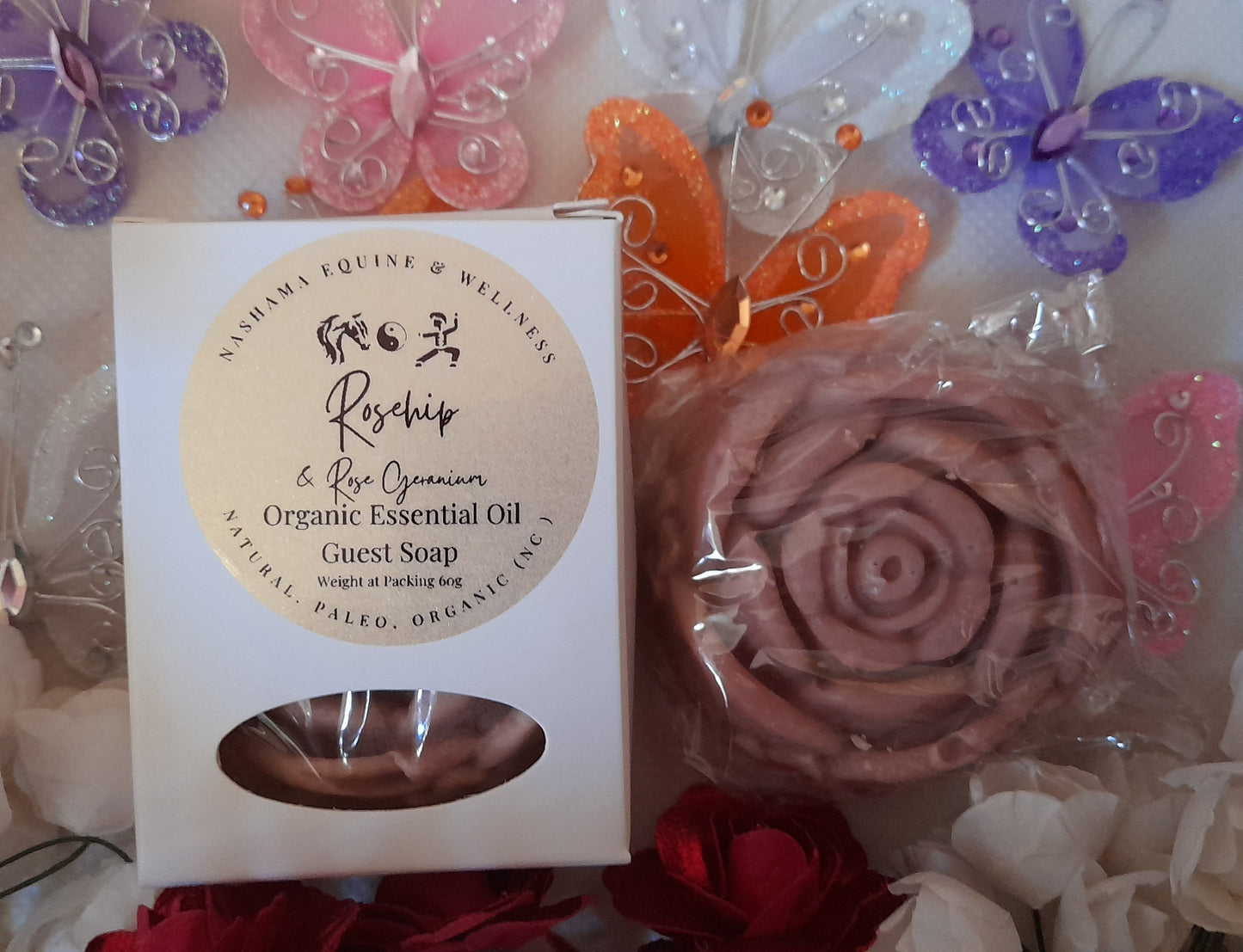 Rosehip & Rose Geranium Paleo Guest Soap