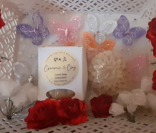 Chamomile & Clay Unscented Guest Soap