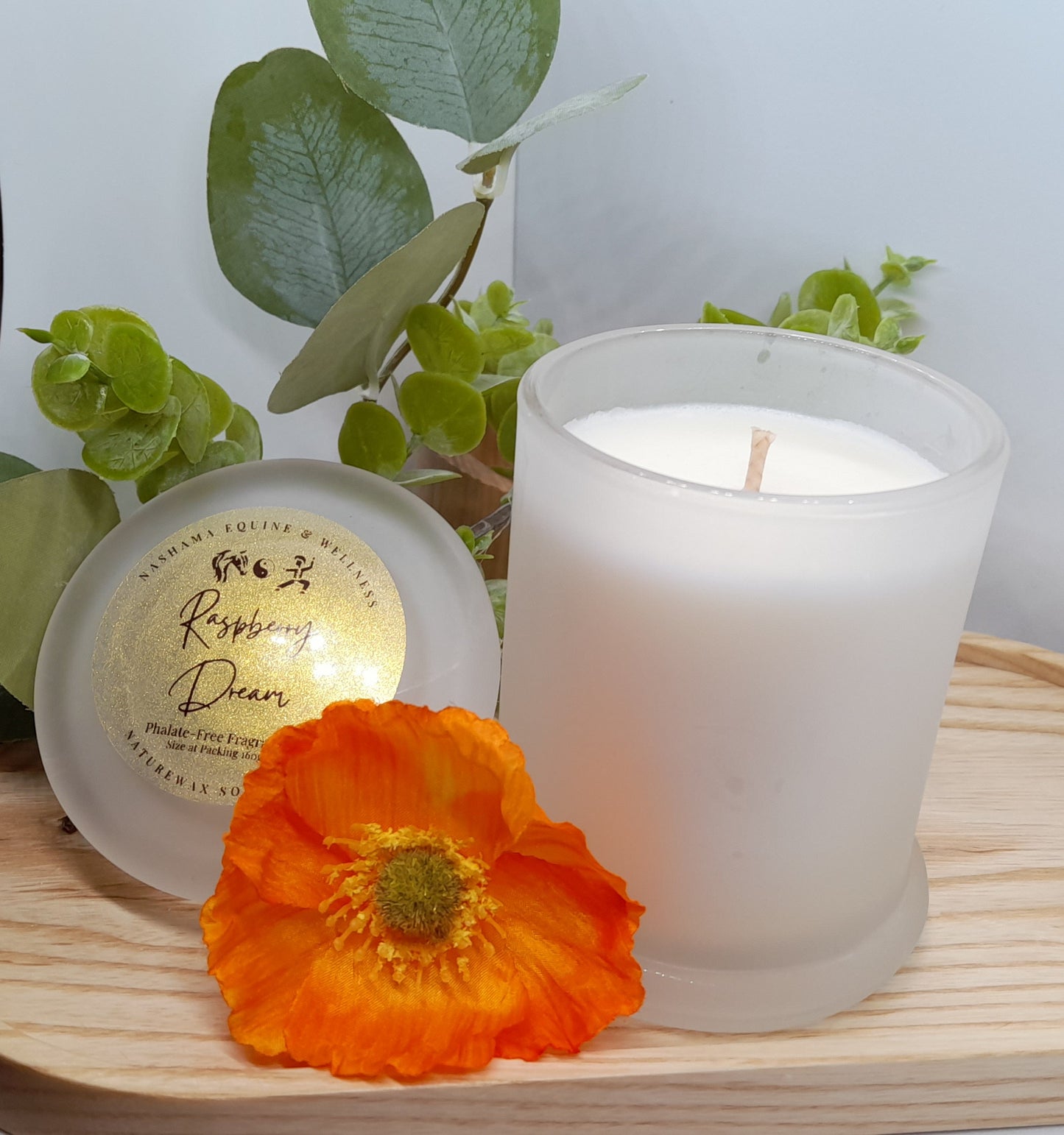 Frosted 160g Candela Metro Jars with Flat Lid