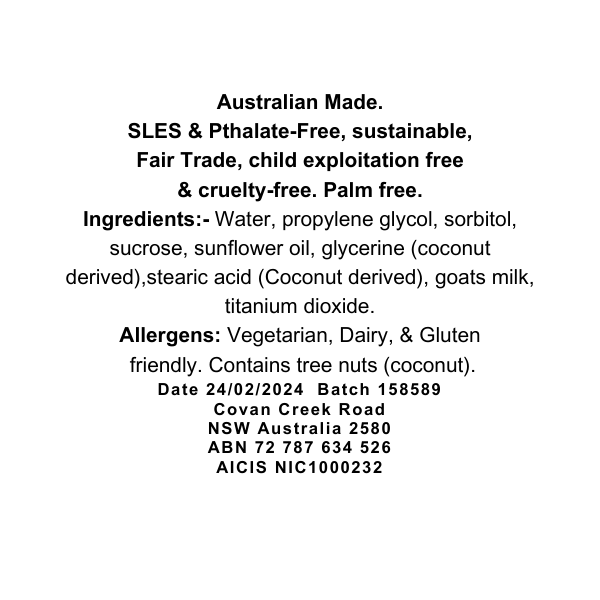 Goat's Milk Baby Unscented Soap