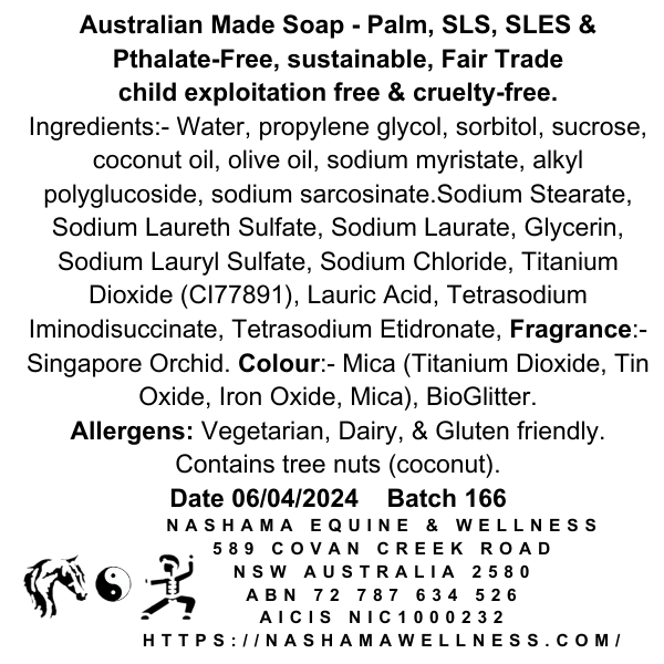 Singapore Orchid Glycerine Soap