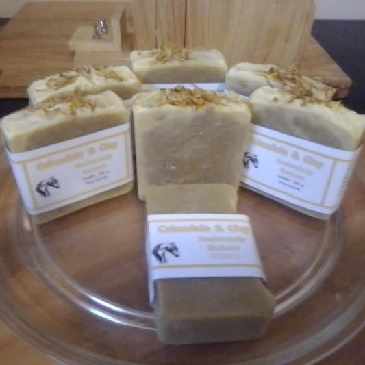 Calendula & Clay Unscented Paleo Soap
