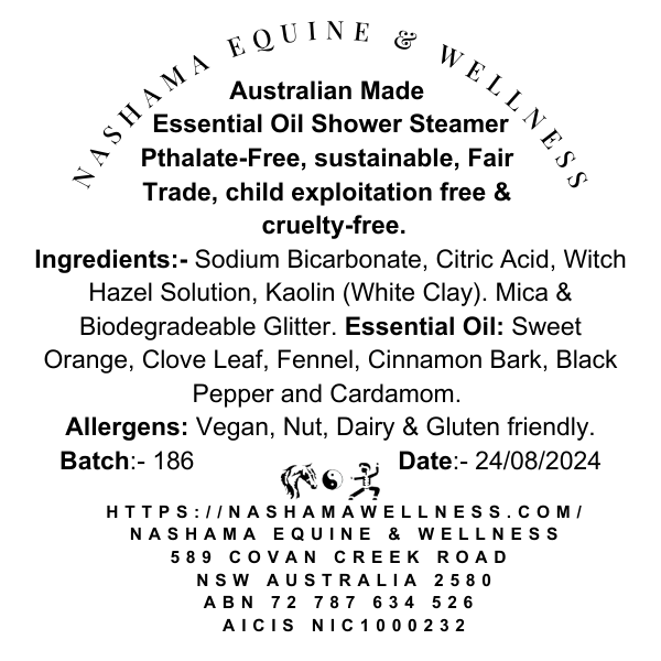 Christmas Spice 45g Paleo Shower Steamer