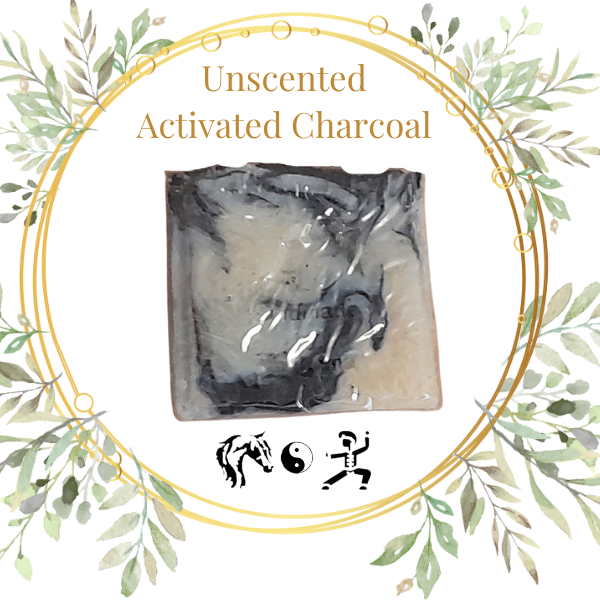 Activated Charcoal Unscented Paleo Soap