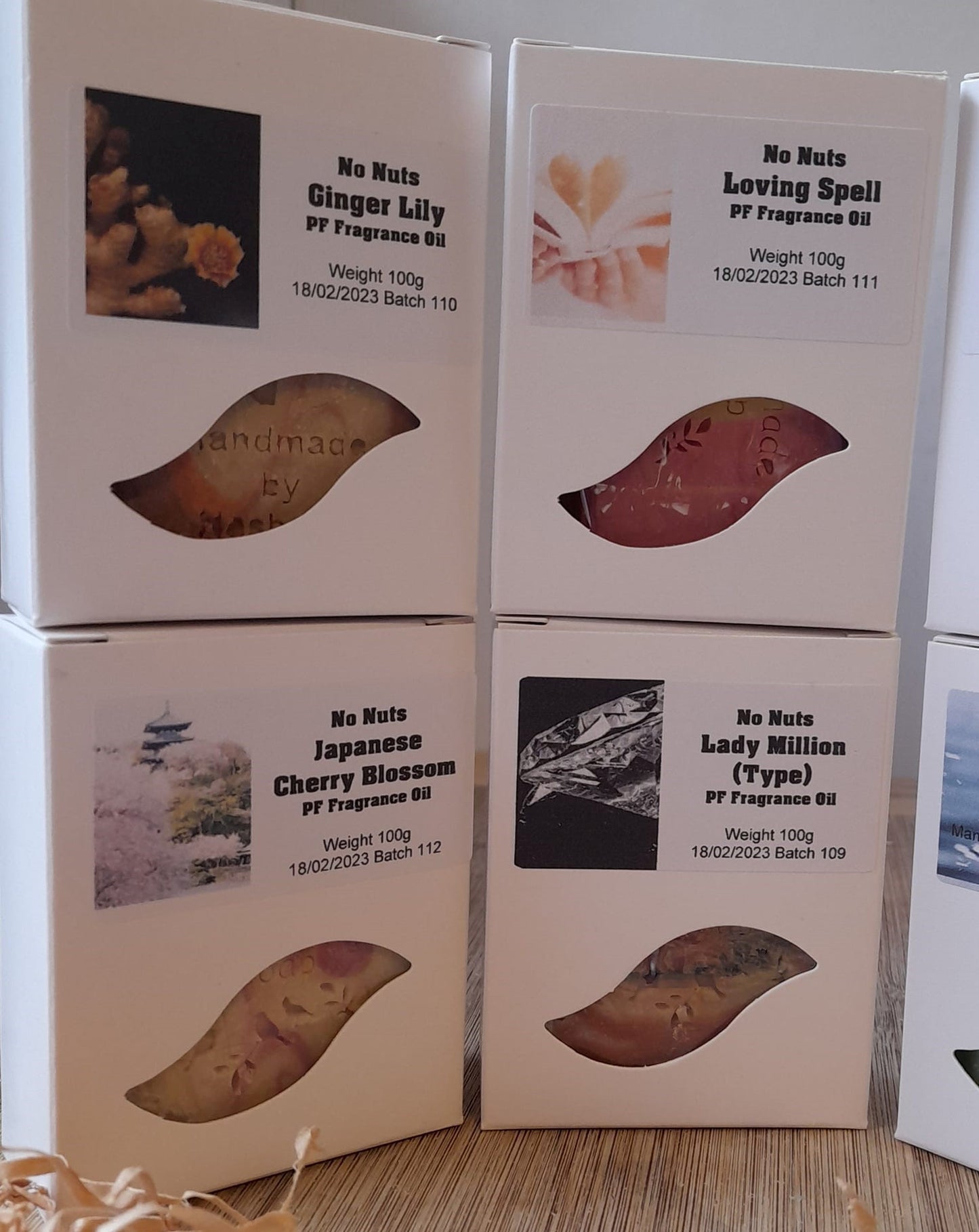 NoNuts Japanese Cherry Blossom Fragrance Oil Soap