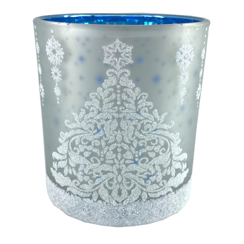 Votive Candle Jar - Christmas
