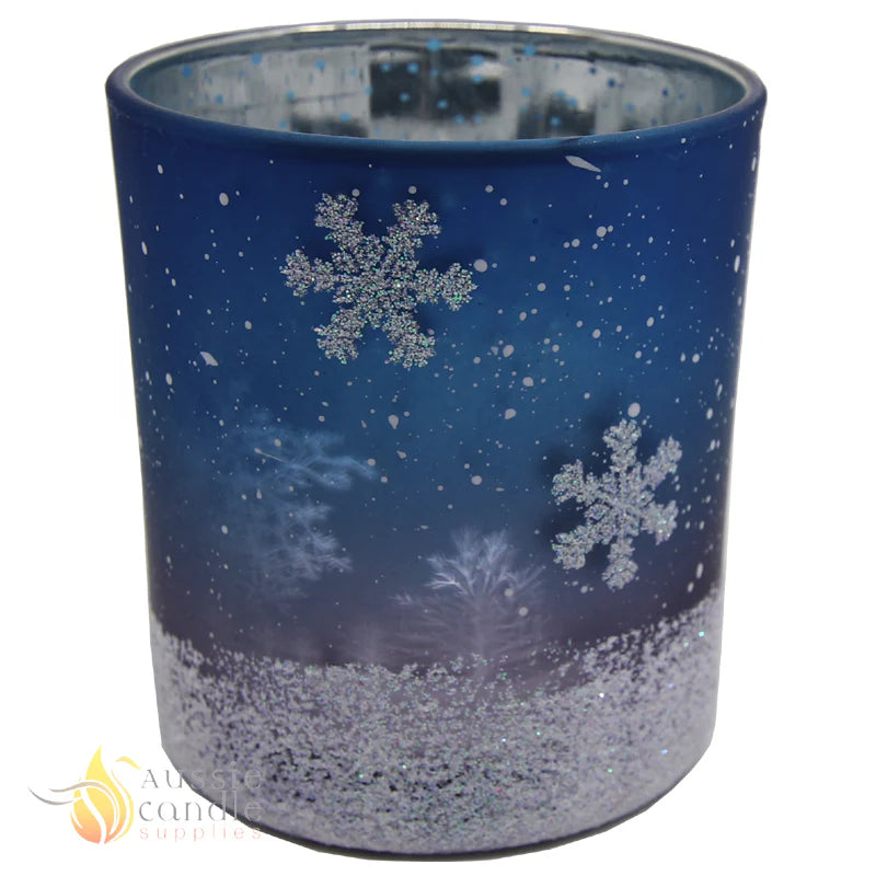 Votive Candle Jar - Christmas