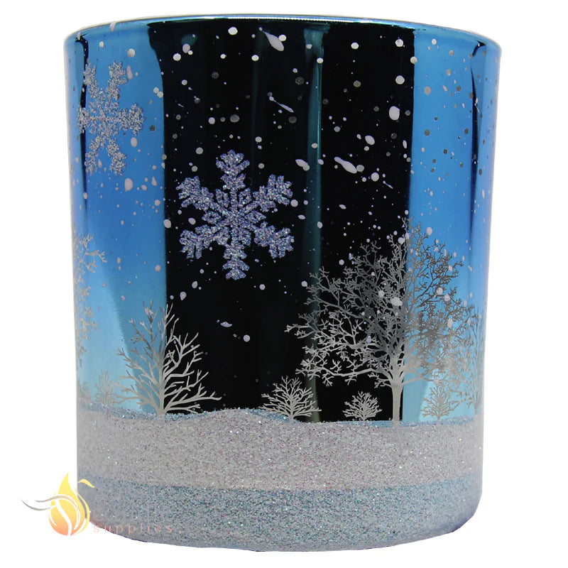 Votive Candle Jar - Christmas