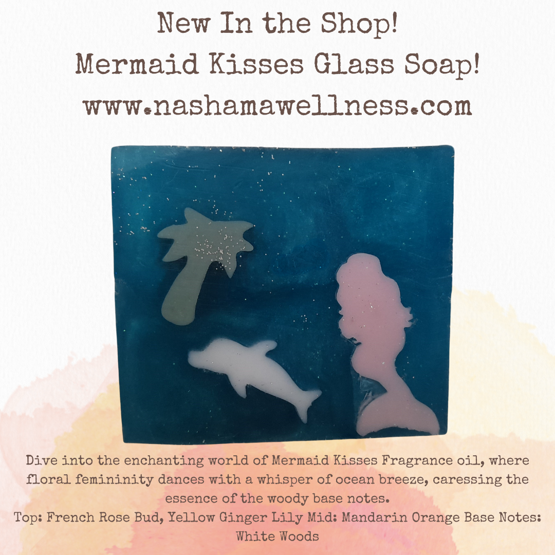 New In The Shop Today - Glass Soaps & Rebranding