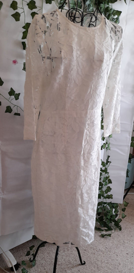 Dress - Cooper Street White Lace Size 12