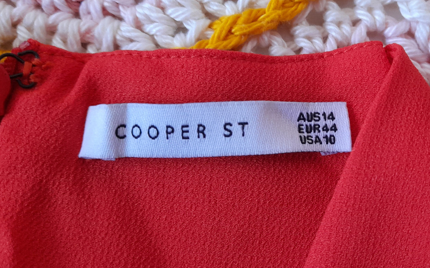 Dress - Cooper Street Orange Size 14