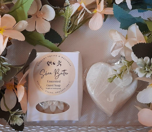 Shea Butter Unscented Guest Soap