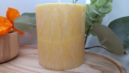 Starburst Ritual Candle - Yellow Serenity 320g