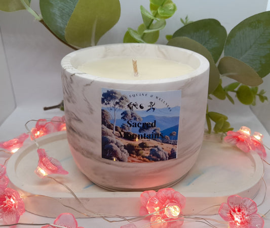 EcoJar Pure Soy Candle - Sacred Mountain