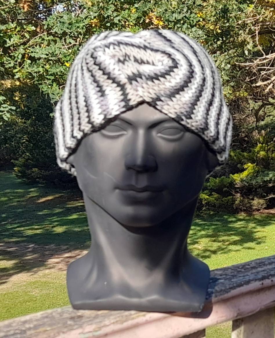 Winter Unicorn Knitted Ear Warmer Headband M Adult - 100% Acrylic