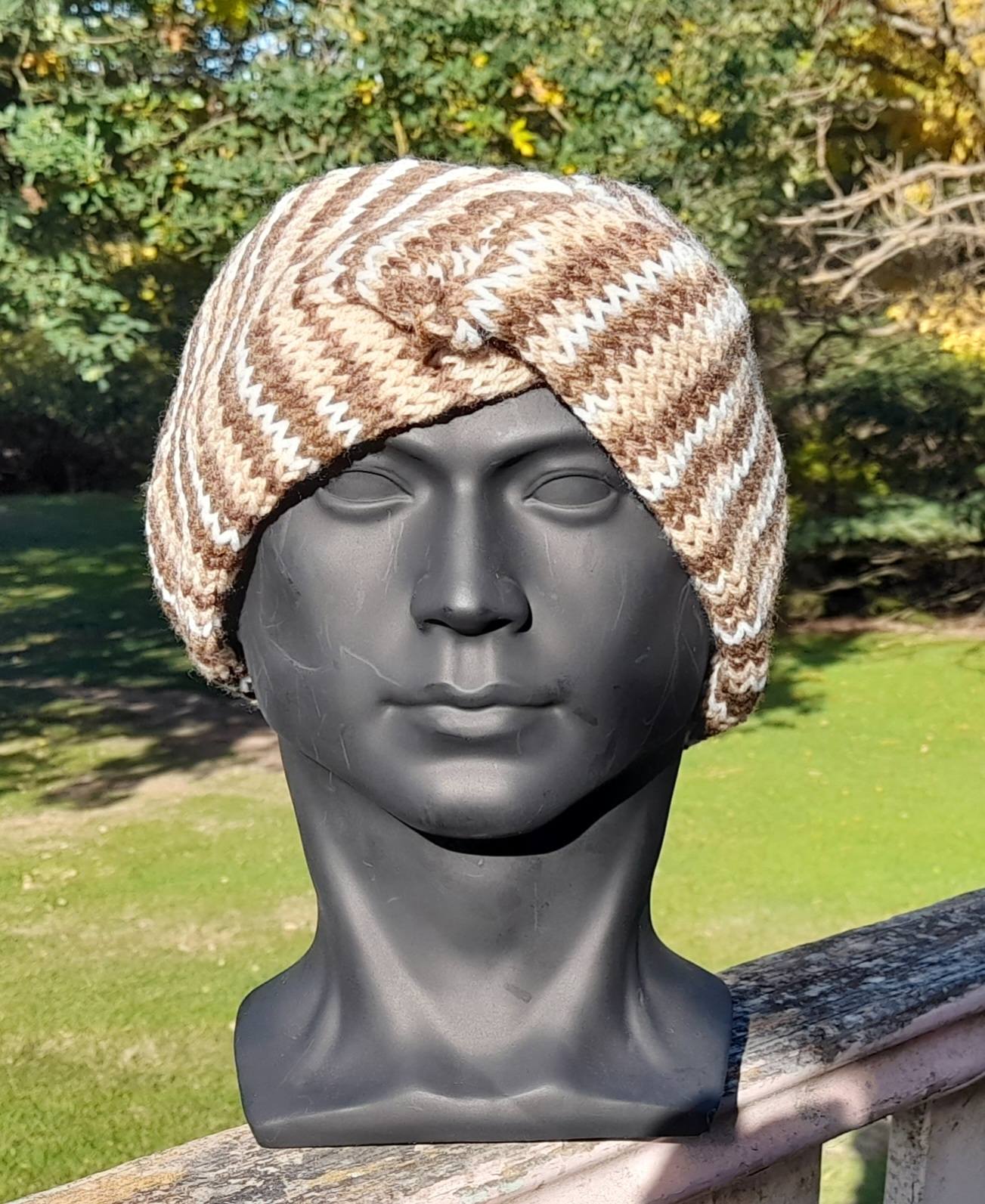 Winter Unicorn Knitted Ear Warmer Headband M Adult - 100% Acrylic