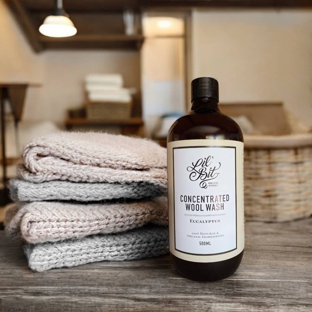 Lil'Bit Better Concentrated Eucalyptus Wool & Delicates Wash 500ml Organic