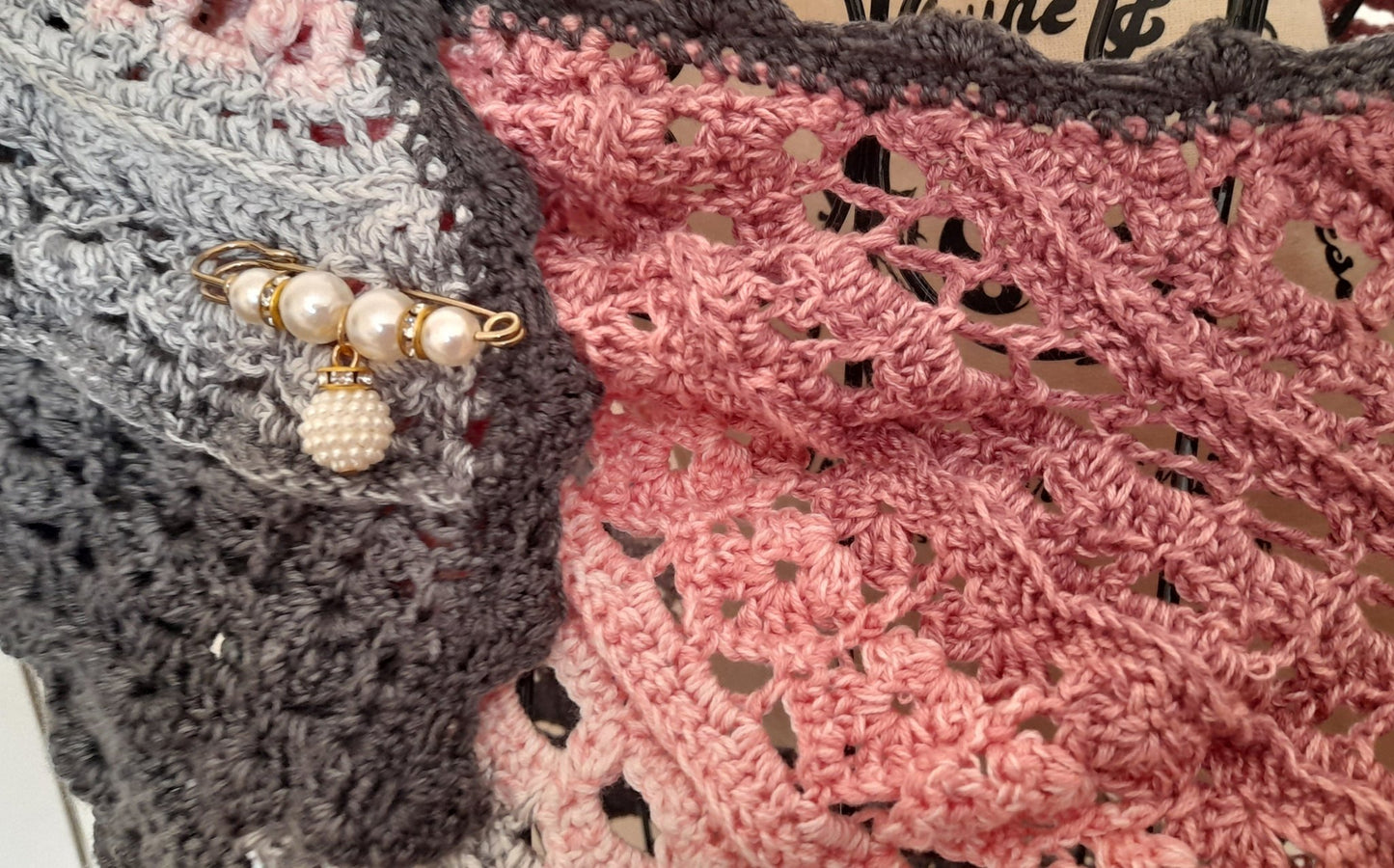 Love Tea Shawl OKTEO Cotton