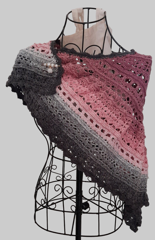 Love Tea Shawl OKTEO Cotton