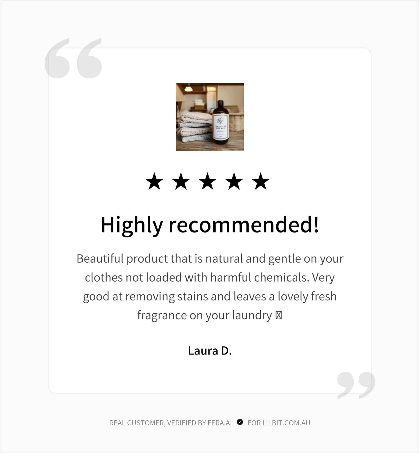 Lil'Bit Better Concentrated Eucalyptus Wool & Delicates Wash 500ml Organic