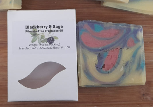 Blackberry & Sage Fragrance Oil Soap