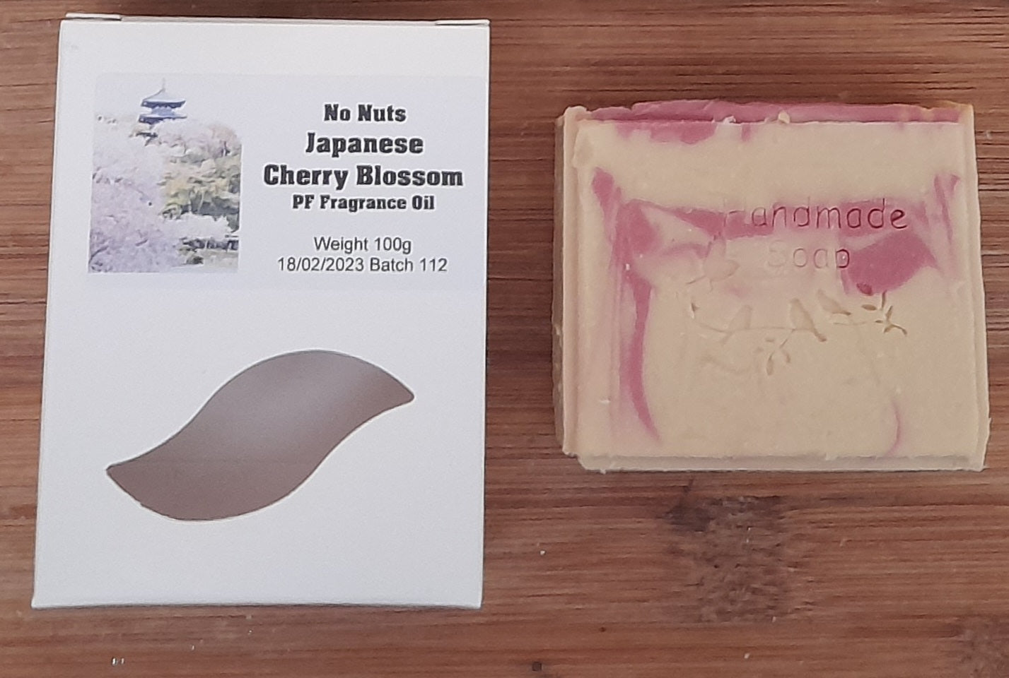 NoNuts Japanese Cherry Blossom Fragrance Oil Soap