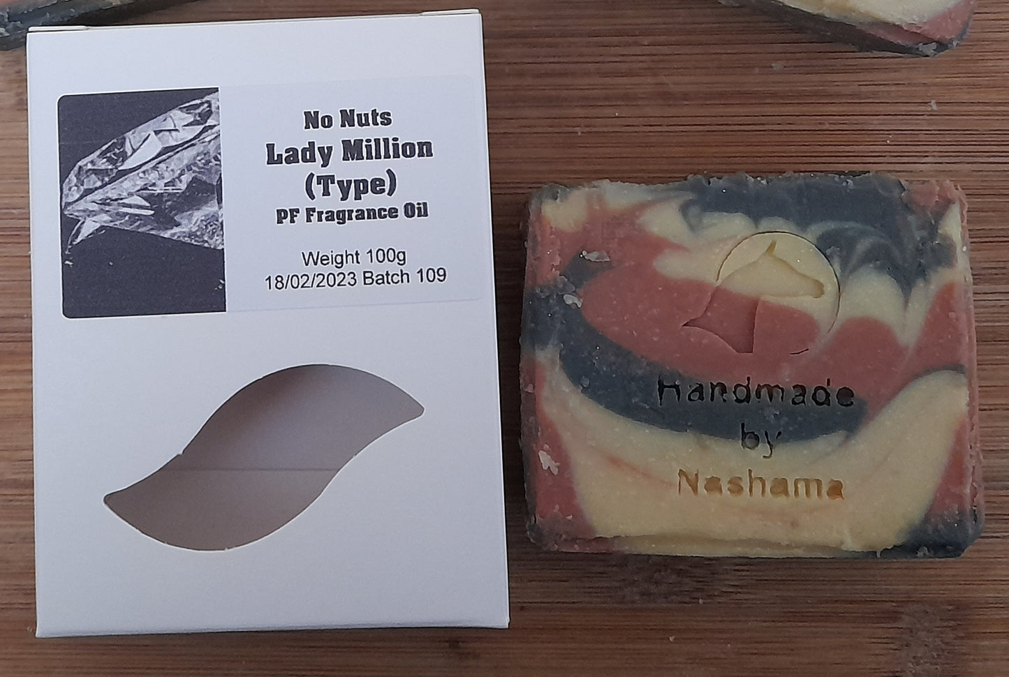 NoNuts Lady Million (Type)  Fragrance Oil Soap